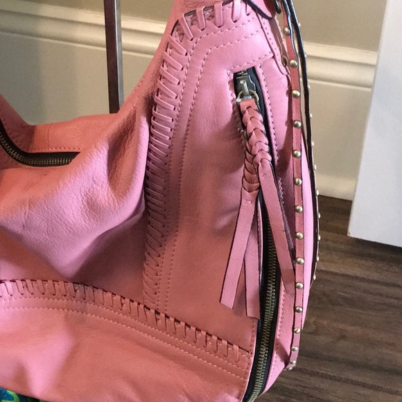 OrYANY Pink Leather Women's Bag - Picture 2 of 9